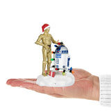 Keepsake Christmas Ornament 2024, Star Wars C-3PO and R2-D2 Peekbuster With Motion-Activated Sound, Gifts for Star Wars Fans