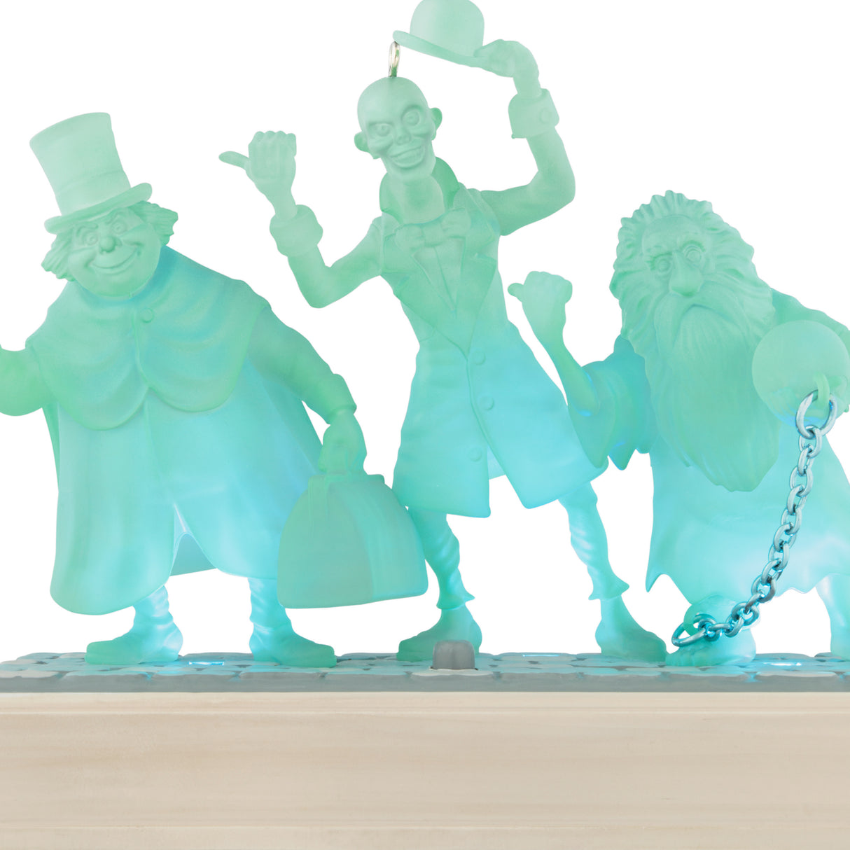 Hallmark Keepsake Christmas Ornament (Disney The Haunted Mansion Collection The Hitchhiking Ghosts With Light and Sound)