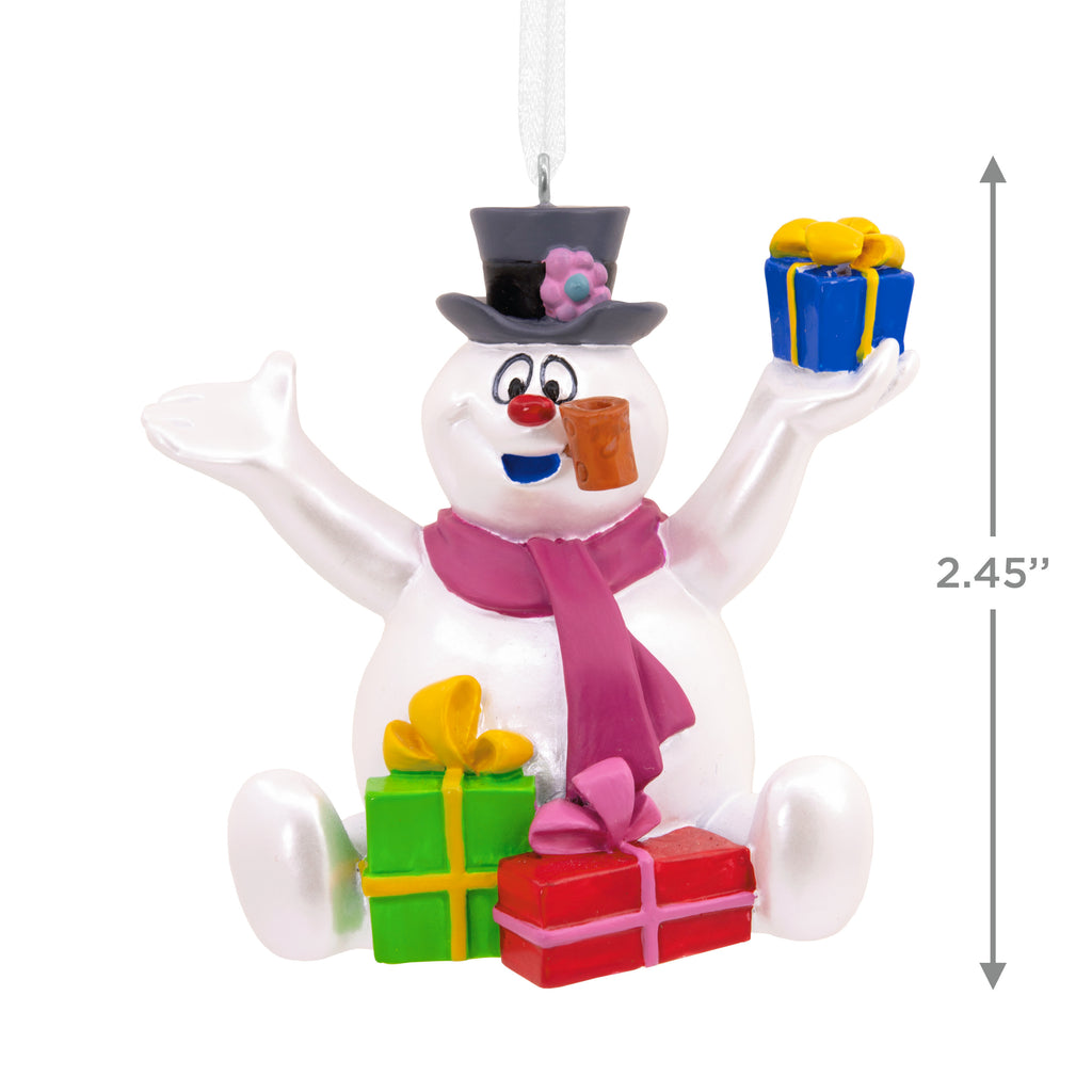 Frosty the Snowman™ With Presents Ornament