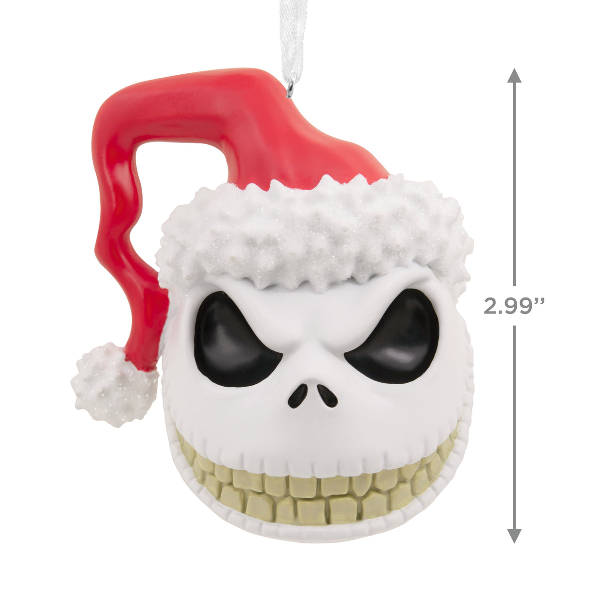 Hallmark Christmas Ornament (Disney Tim Burton's The Nightmare Before Christmas Jack Skellington Head)