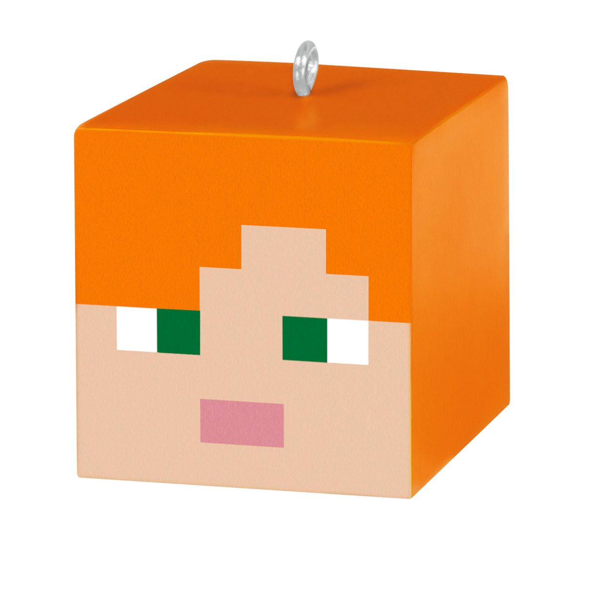 Hallmark Keepsake Mini Christmas Ornaments (Minecraft Alex, Steve and Arctic Fox), Set of 3