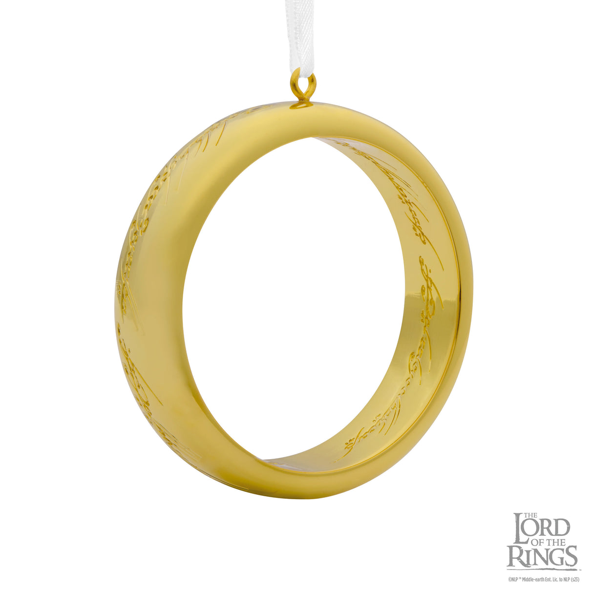 The Lord of the Rings One Ring Christmas Ornament, Metal