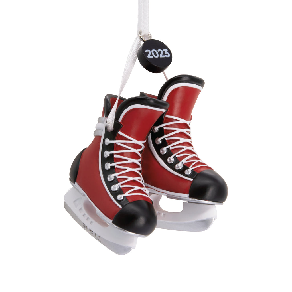 Hockey Skates 2023 Ornament