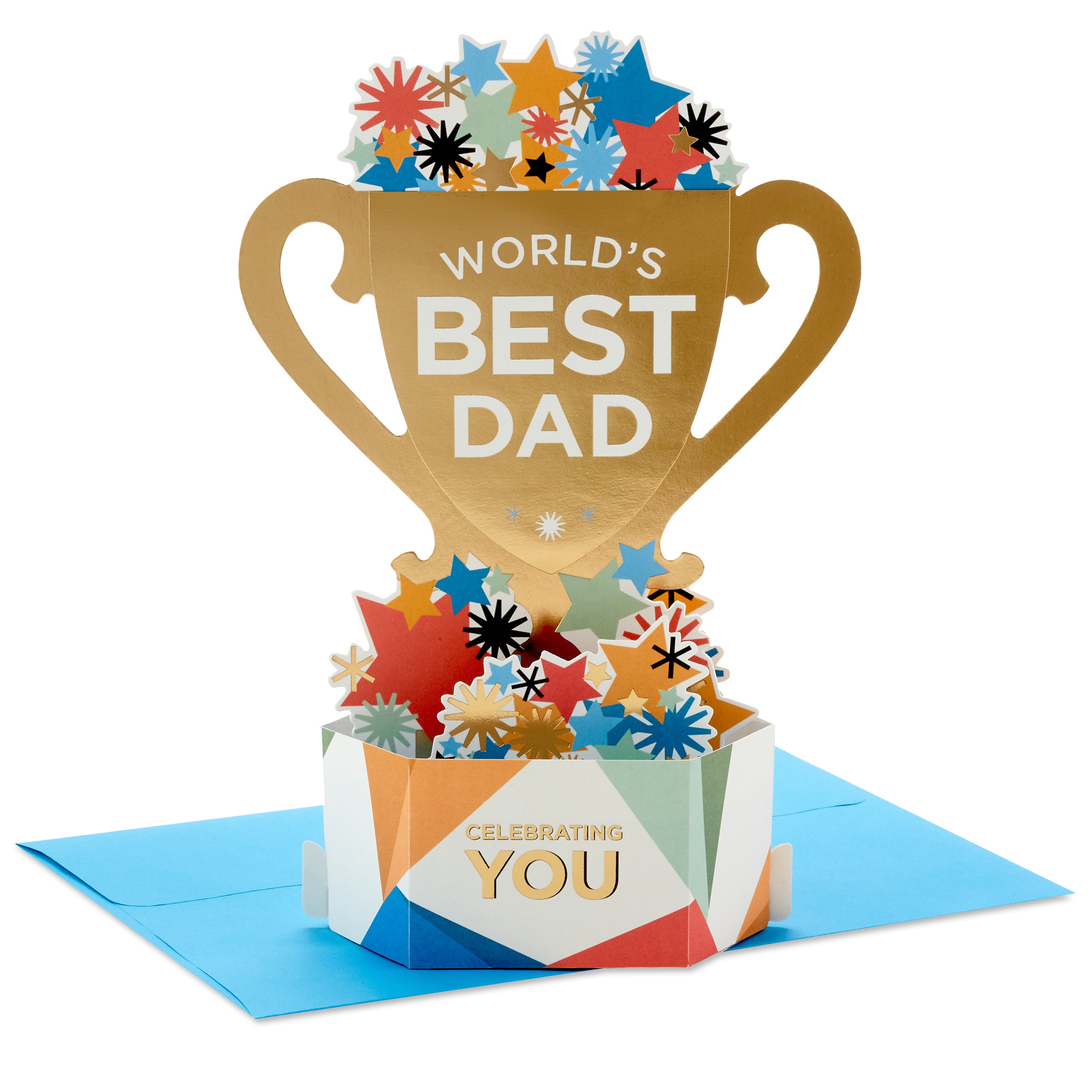 WF 10. Worlds Best Dad Trophy