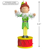Hallmark Keepsake Christmas Ornament (Elf Collection Buddy the Elf With Light and Sound)
