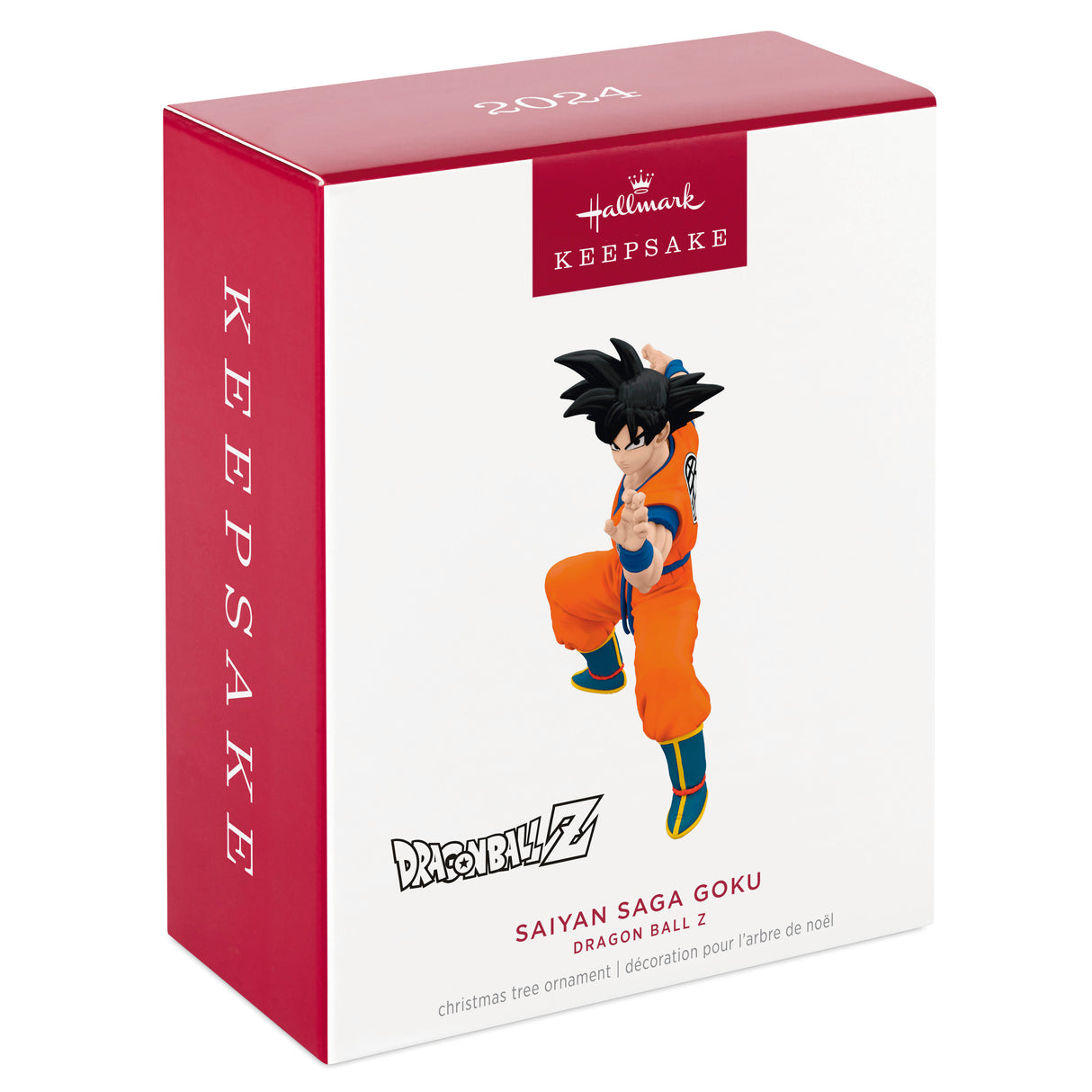 Keepsake Christmas Ornament 2024, Dragon Ball Z Saiyan Saga Goku, Anime Gifts