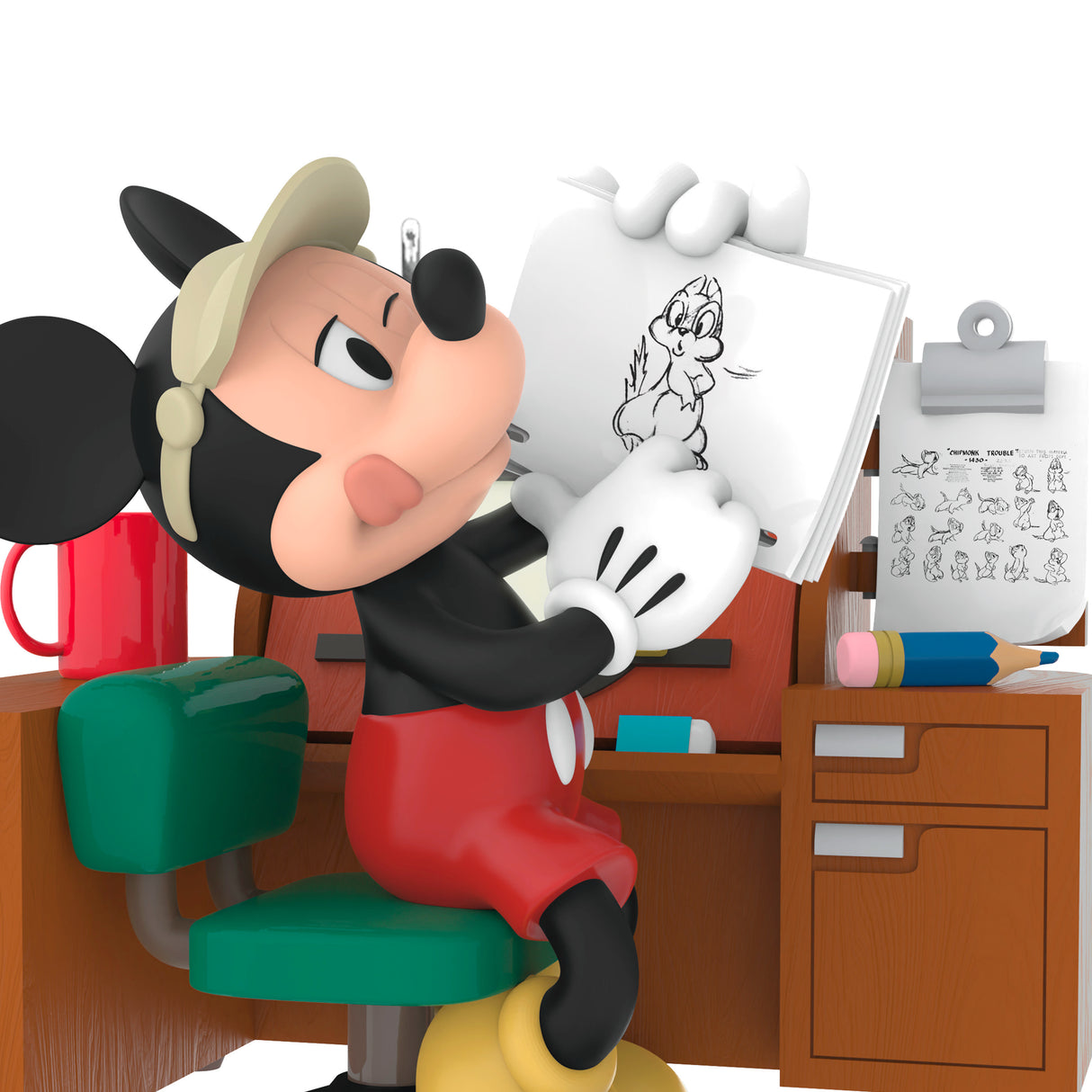 Hallmark Keepsake Christmas Ornament (Disney Mickey Mouse From Sketch to Screen)