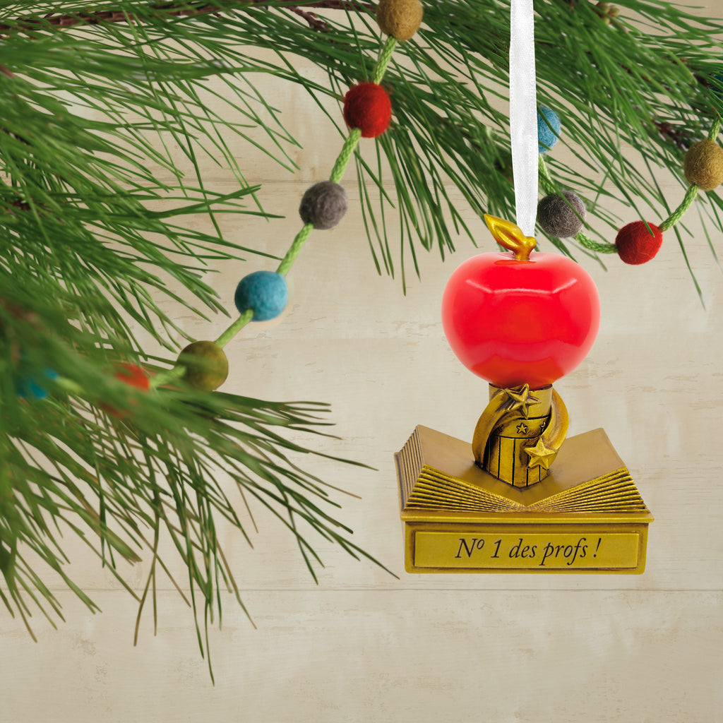 Hallmark Christmas Ornament No 1 Des Profs Trophy