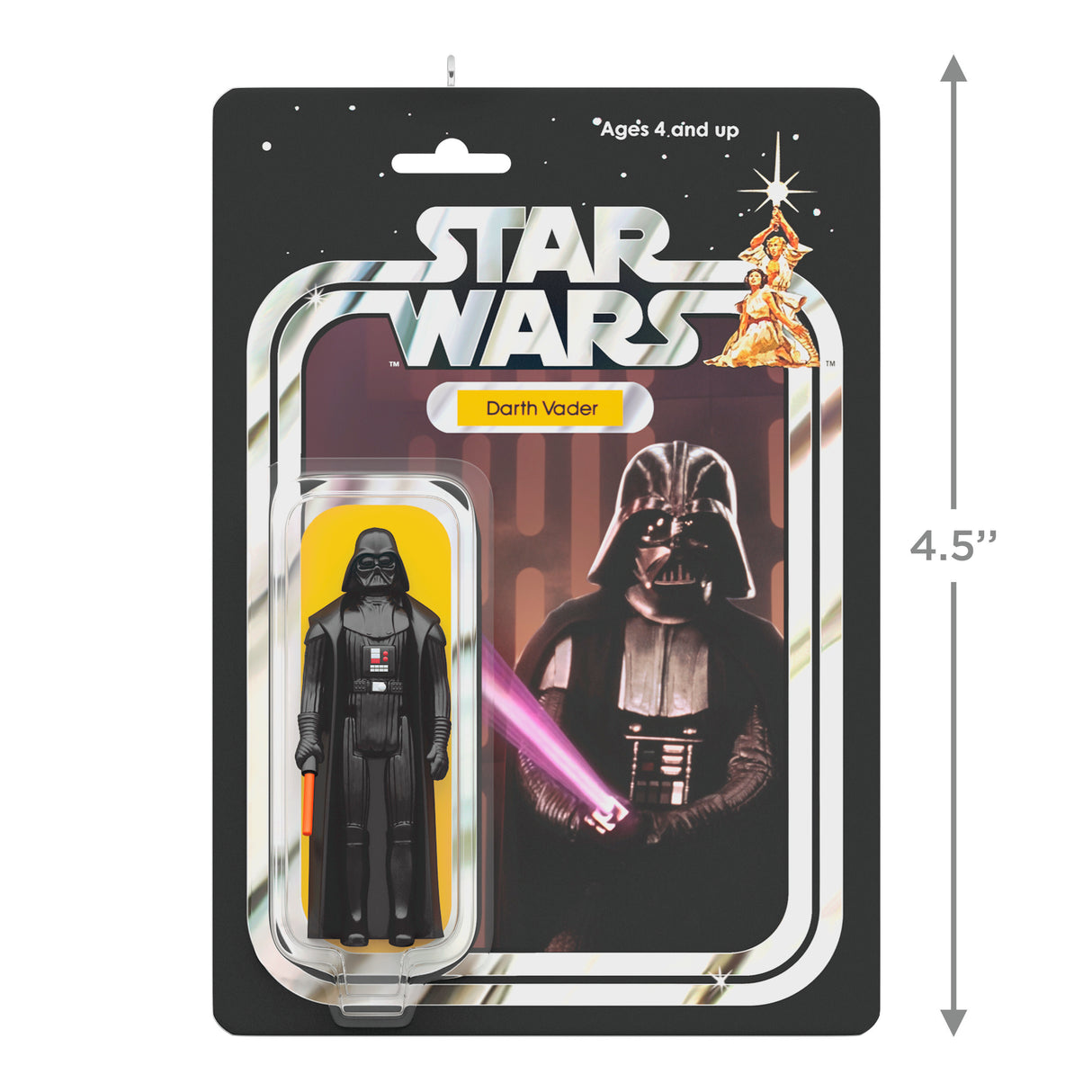 Keepsake Christmas Ornament 2024, Star Wars Darth Vader Vintage Figure, Gifts for Star Wars Fans