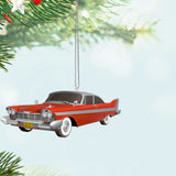 Keepsake Christmas Ornament 2024, The Car's the Star Christine 1958 Plymouth Fury, Metal, Movie Gifts