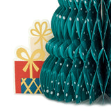 Hallmark Paper Wonder Displayable Pop Up Honeycomb Christmas Card (Christmas Tree)