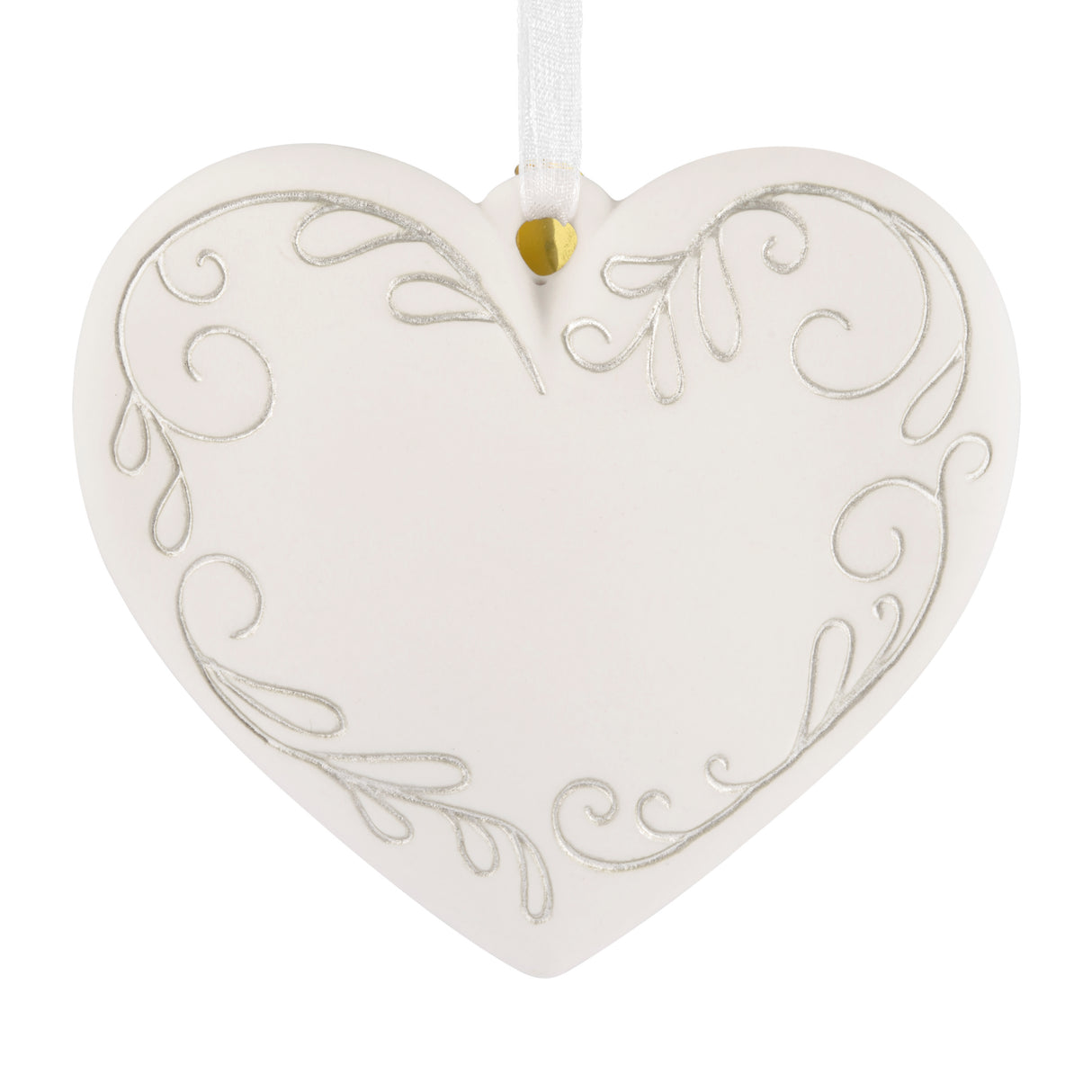 Hallmark Christmas Ornament (Our First Christmas Heart Locket 2025, Metal)