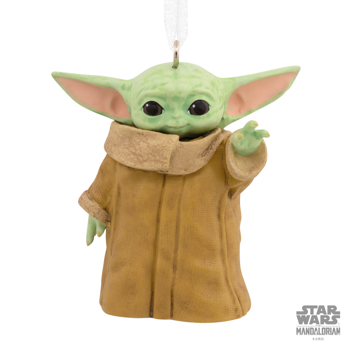 Star Wars: The Mandalorian The Child Grogu Christmas Ornament, May the 4th