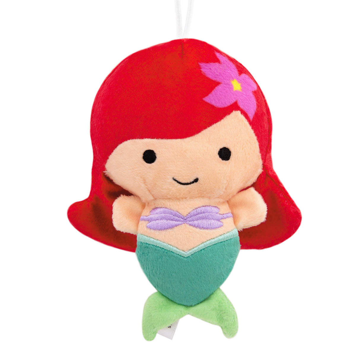 Hallmark Christmas Ornament (Disney The Little Mermaid Ariel, Plush Fabric)