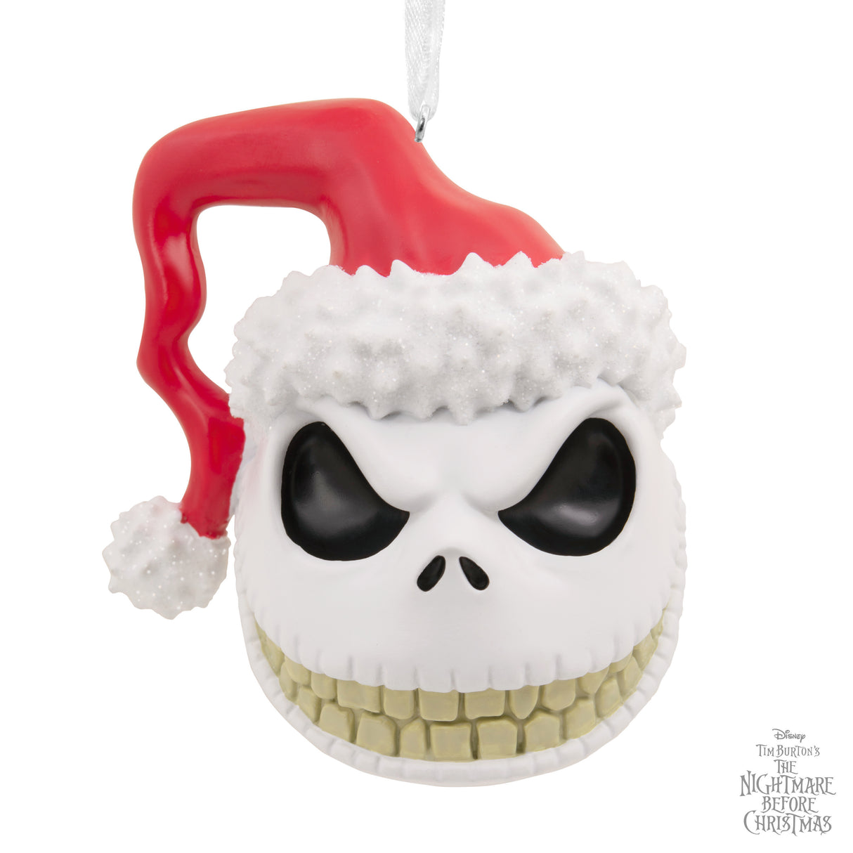 Hallmark Christmas Ornament (Disney Tim Burton's The Nightmare Before Christmas Jack Skellington Head)