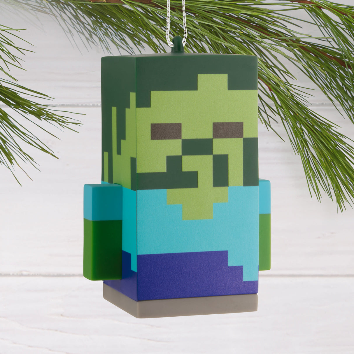 Hallmark Christmas Ornament (Minecraft Zombie Shatterproof)