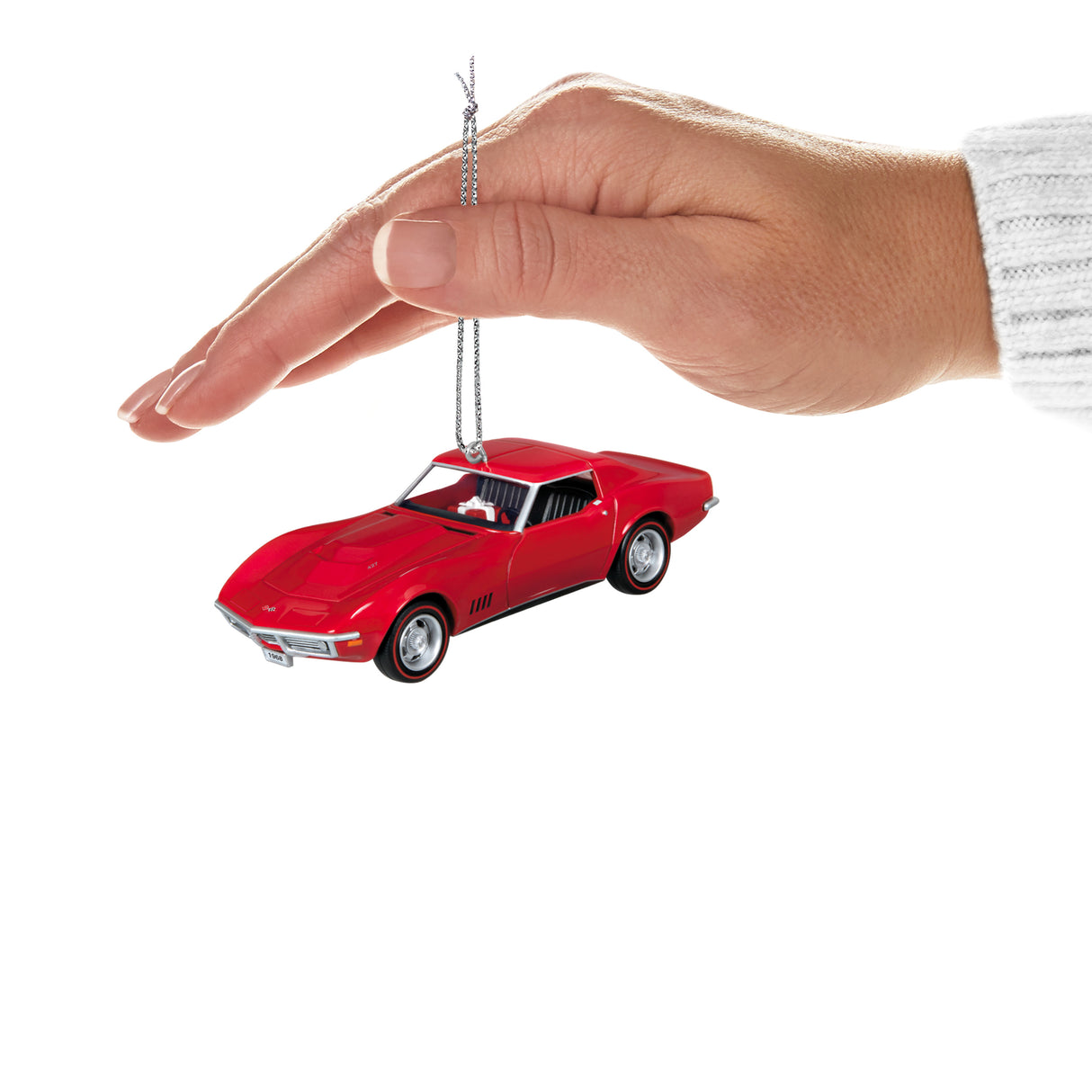 Keepsake Christmas Ornament 2024, Classic American Cars 1968 Chevrolet Corvette L88 2024, Metal, Gifts for Car Collectors