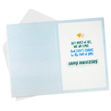 Hallmark Anniversary Card for Parents (Fun, Family, Faith in Each Other)