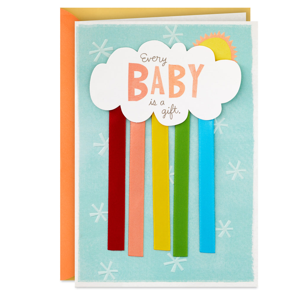 Hallmark Baby Shower Card (Every Baby Is a Gift)