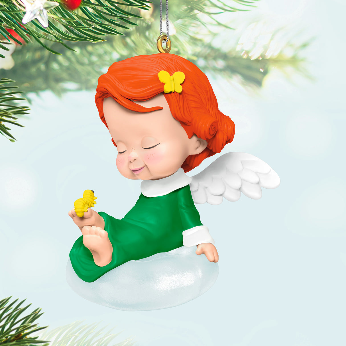 Hallmark Keepsake Christmas Ornament (Mary's Angels Hydrangea)
