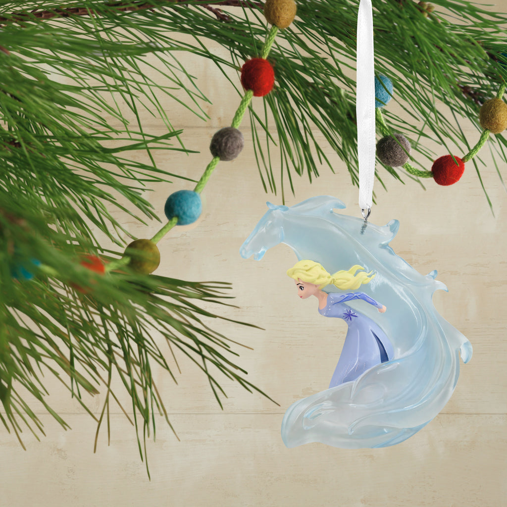 Hallmark Christmas Ornament Disney Frozen 2 Elsa and Nokk