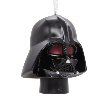 Star Wars Darth Vader Helmet Christmas Ornament With Light, May the 4th