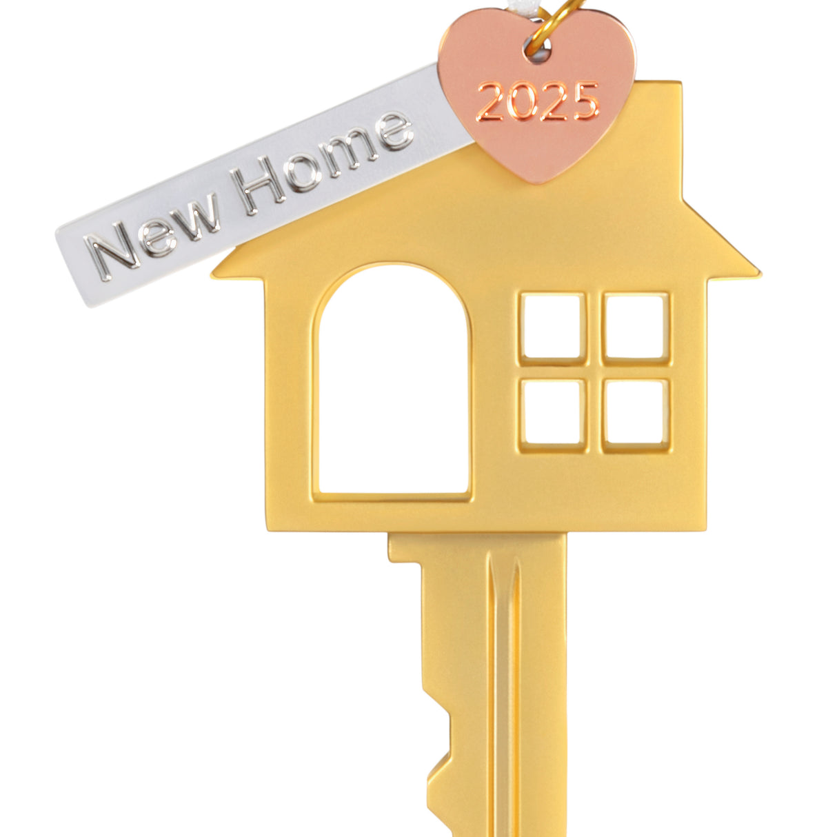 Hallmark Keepsake Christmas Ornament (New Home 2025, Metal)