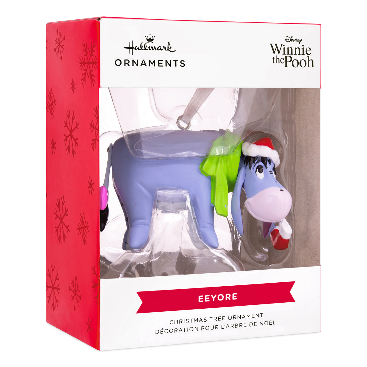 Hallmark Christmas Ornament (Disney Winnie the Pooh Eeyore With Stocking)