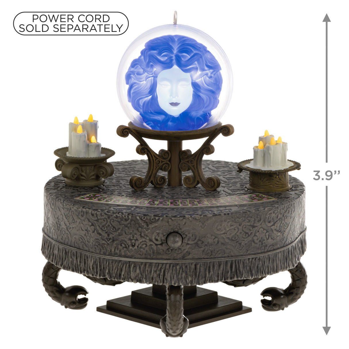 Hallmark Keepsake Christmas Ornament (Disney The Haunted Mansion Collection Madame Leota With Light and Sound)