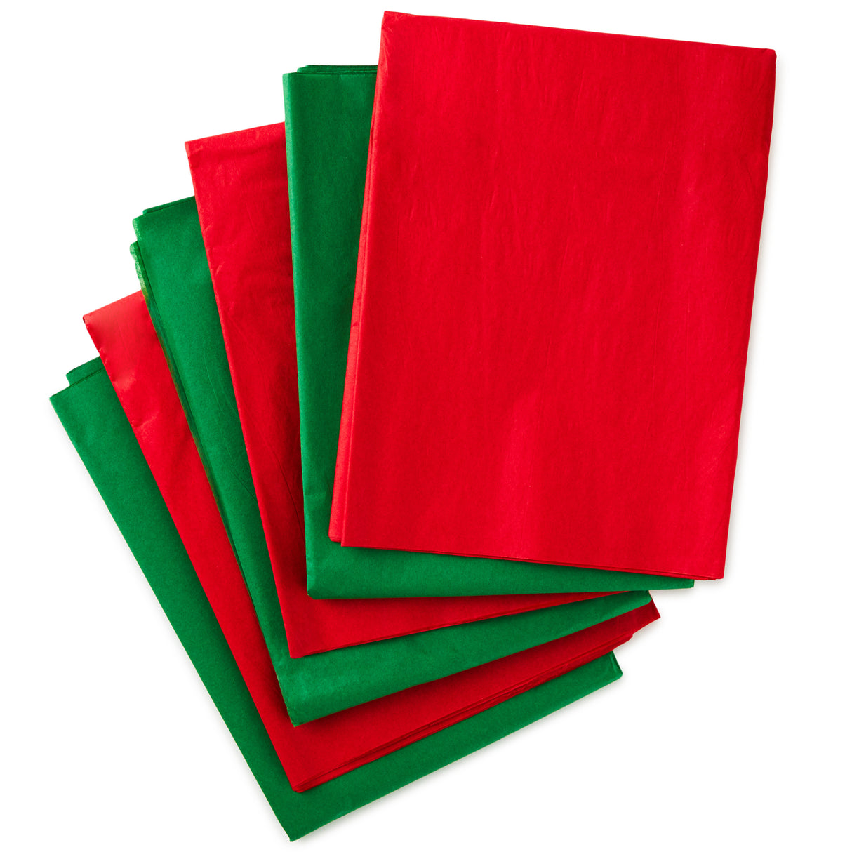 Red and Green Bulk Tissue Paper for Gift Wrapping (100 Sheets) for Gift Bags, Christmas Presents, Holiday Crafts and More