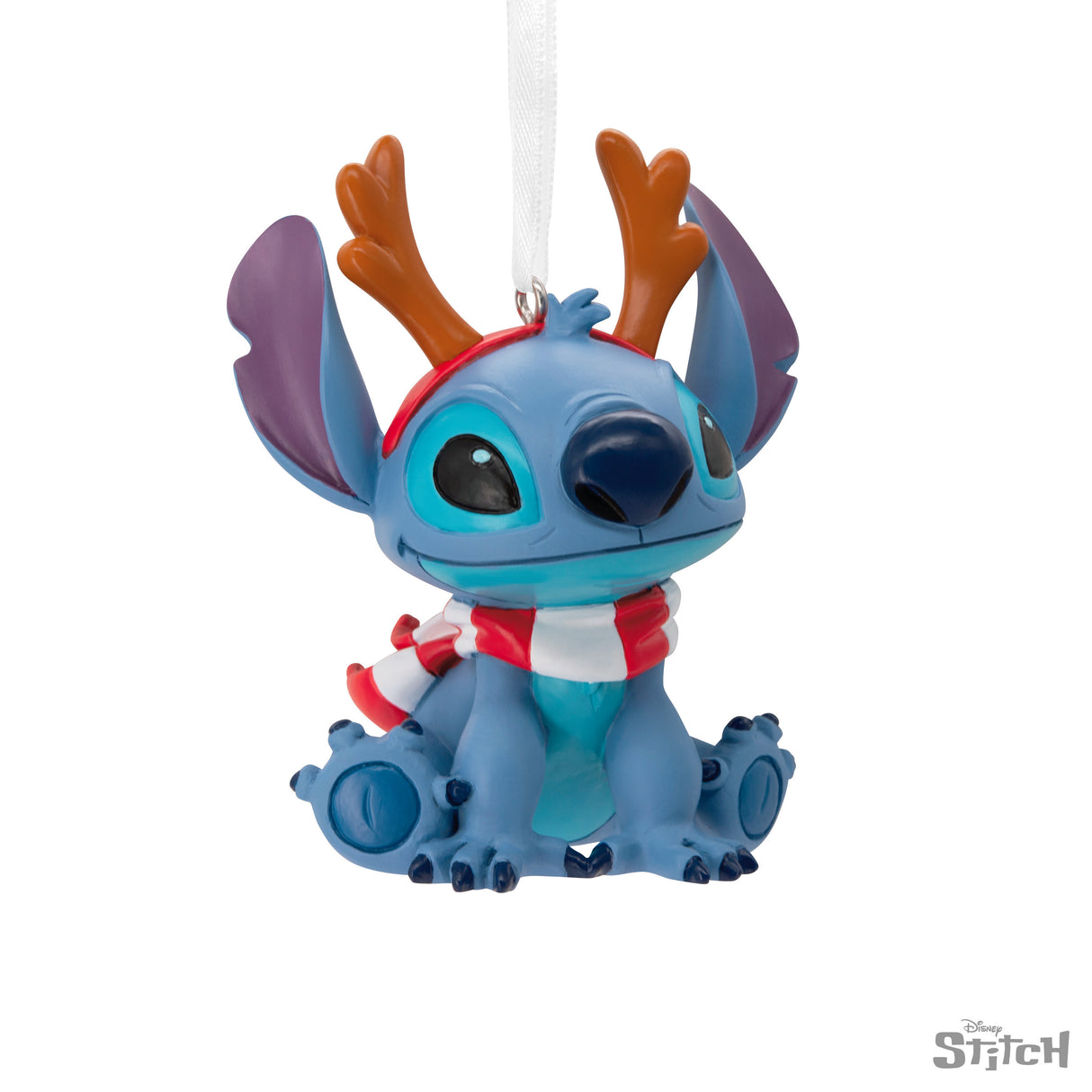 Disney Lilo & Stitch Reindeer Stitch Christmas Ornament