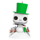 Keepsake Christmas Ornament 2024, Disney Tim Burton's The Nightmare Before Christmas Jack Skellington Snowman Funko POP!, Gifts for Disney Fans