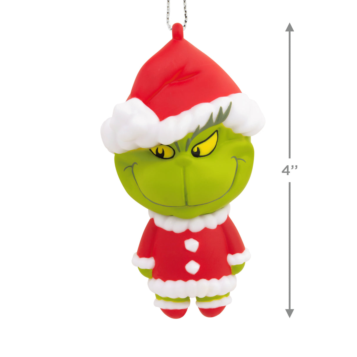 Dr. Seuss's How the Grinch Stole Christmas! Grinch Christmas Ornament, Shatterproof