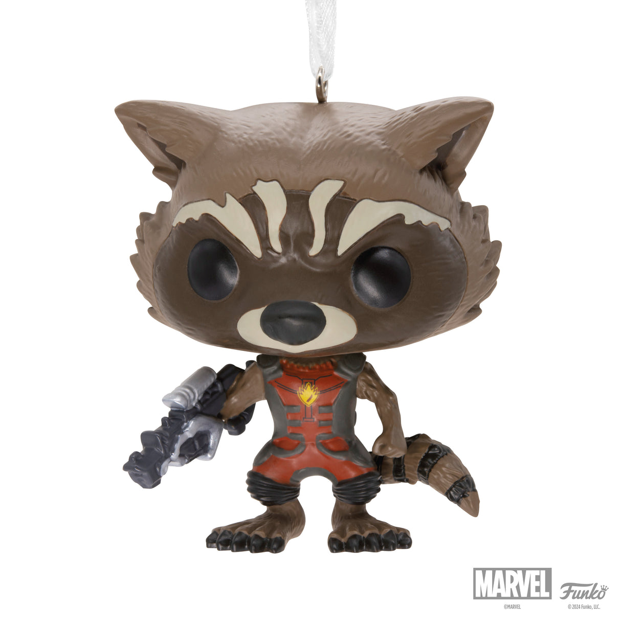 Marvel Guardians of the Galaxy Rocket Funko POP! Christmas Ornament