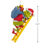 Hallmark Christmas Ornament (Dr. Seuss's How the Grinch Stole Christmas! Grinch on Ladder)