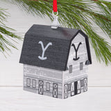 Yellowstone Dutton Ranch Christmas Ornament