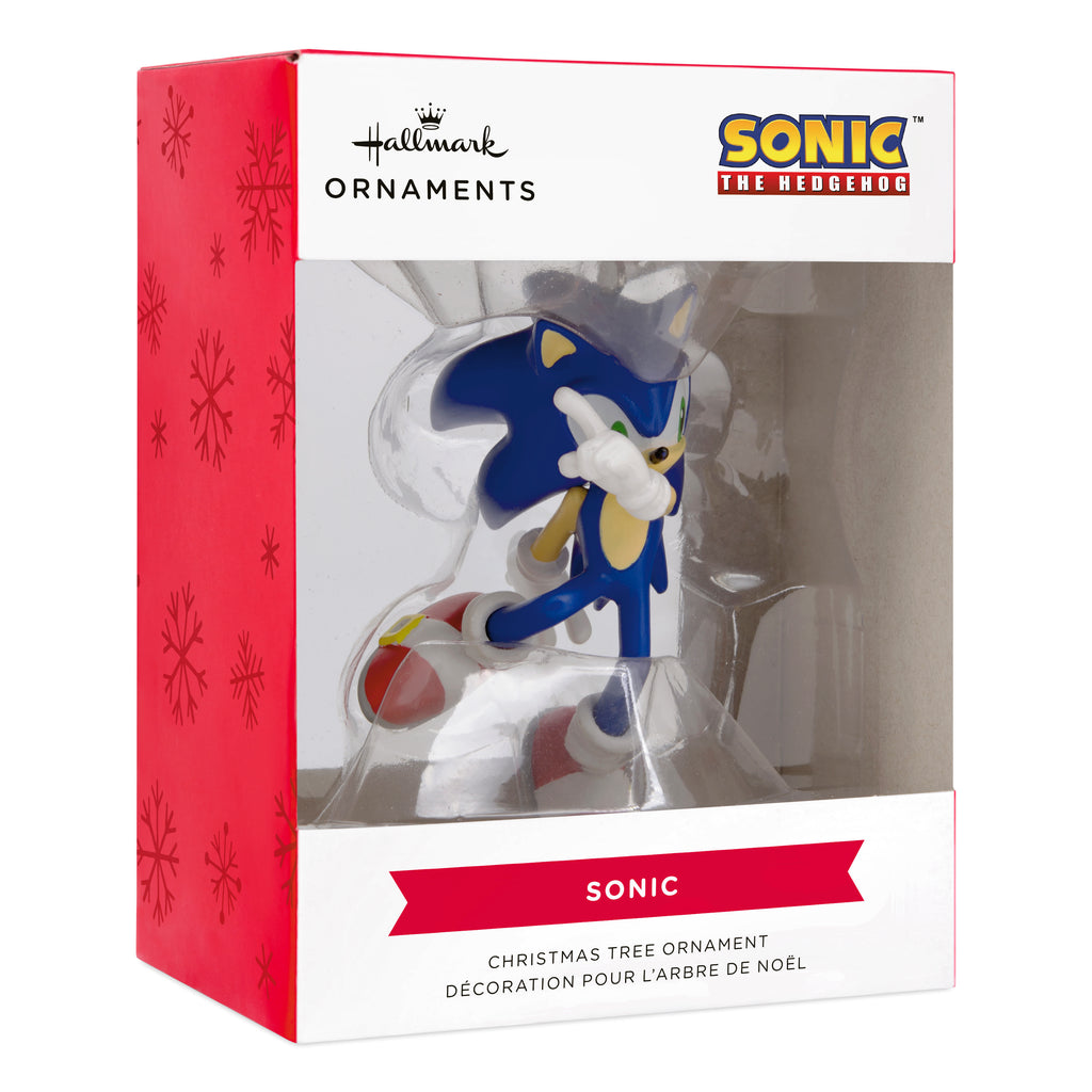 Sonic the Hedgehog Action Pose Ornament