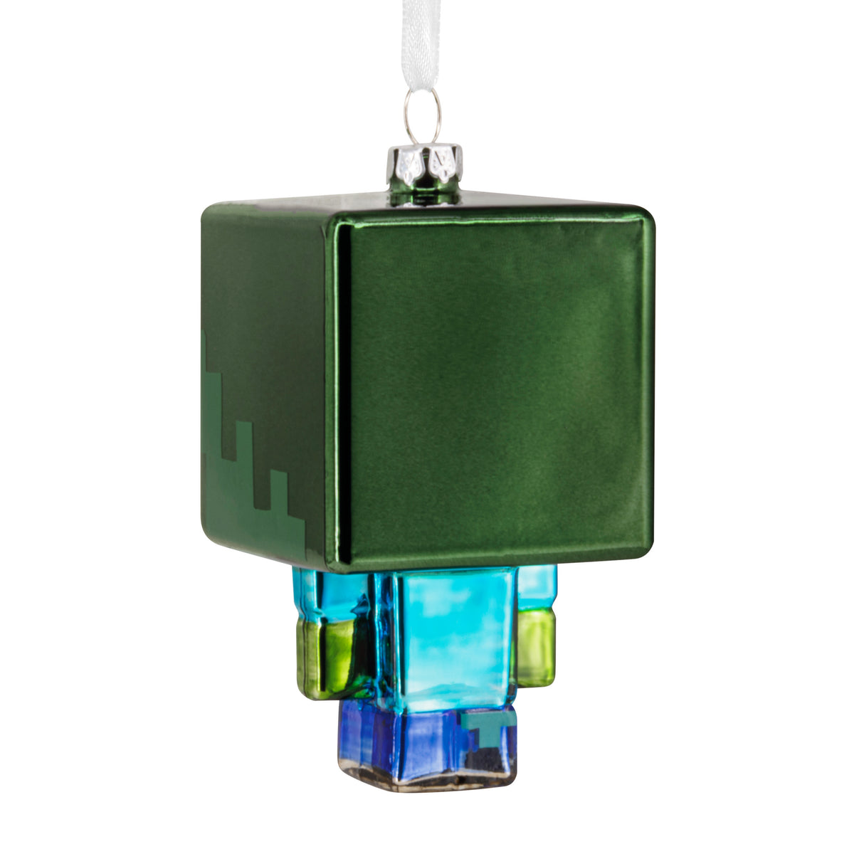 Hallmark Christmas Ornament (Minecraft Zombie, Glass)