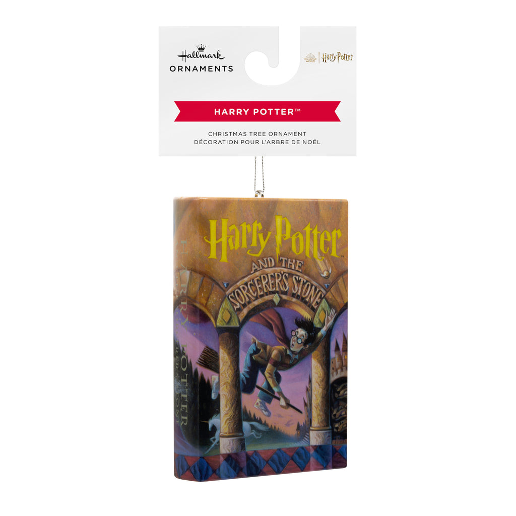 Hallmark Christmas Ornament Harry Potter and the Sorcerers Stone Book Shatterproof