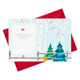 Hallmark Paper Wonder Displayable Pop Up Christmas Card (Red Truck)