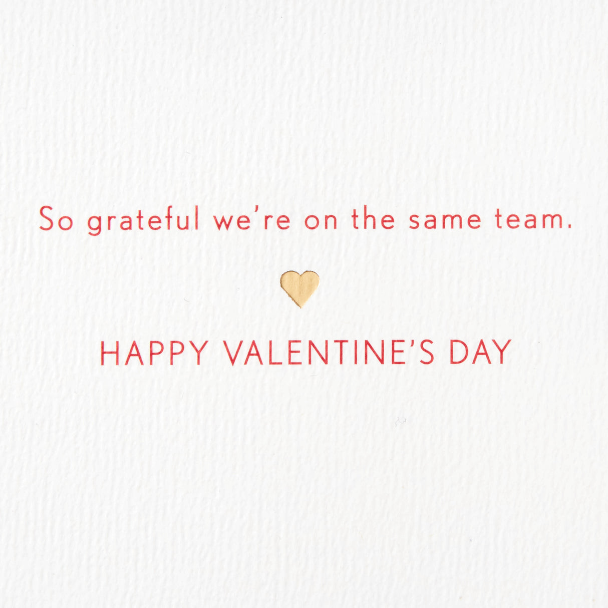 Signature Valentines Day Card (Sports Jerseys, Same Team)