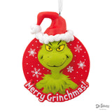 Hallmark Christmas Ornament (Dr. Seuss's How the Grinch Stole Christmas! Merry Grinchmas)