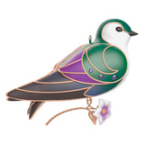 Keepsake Christmas Ornament 2024, The Beauty of Birds Violet-Green Swallow