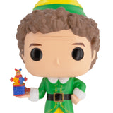 Hallmark Christmas Ornaments (Elf Buddy the Elf and Papa Elf Funko POP!), Set of 2