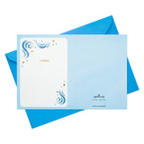 Hallmark Paper Wonder Pop Up Thank You Card, Nurses Day Card, Admin Professional Day Card (Blue and Gold)