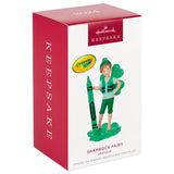 Keepsake Christmas Ornament 2024, Crayola Shamrock Fairy, Gifts for Kids