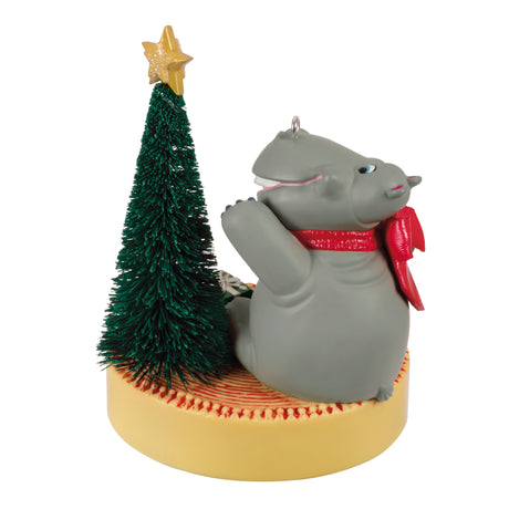 Keepsake Christmas Ornament 2024, I Want a Hippopotamus for Christmas Musical, Funny Gifts