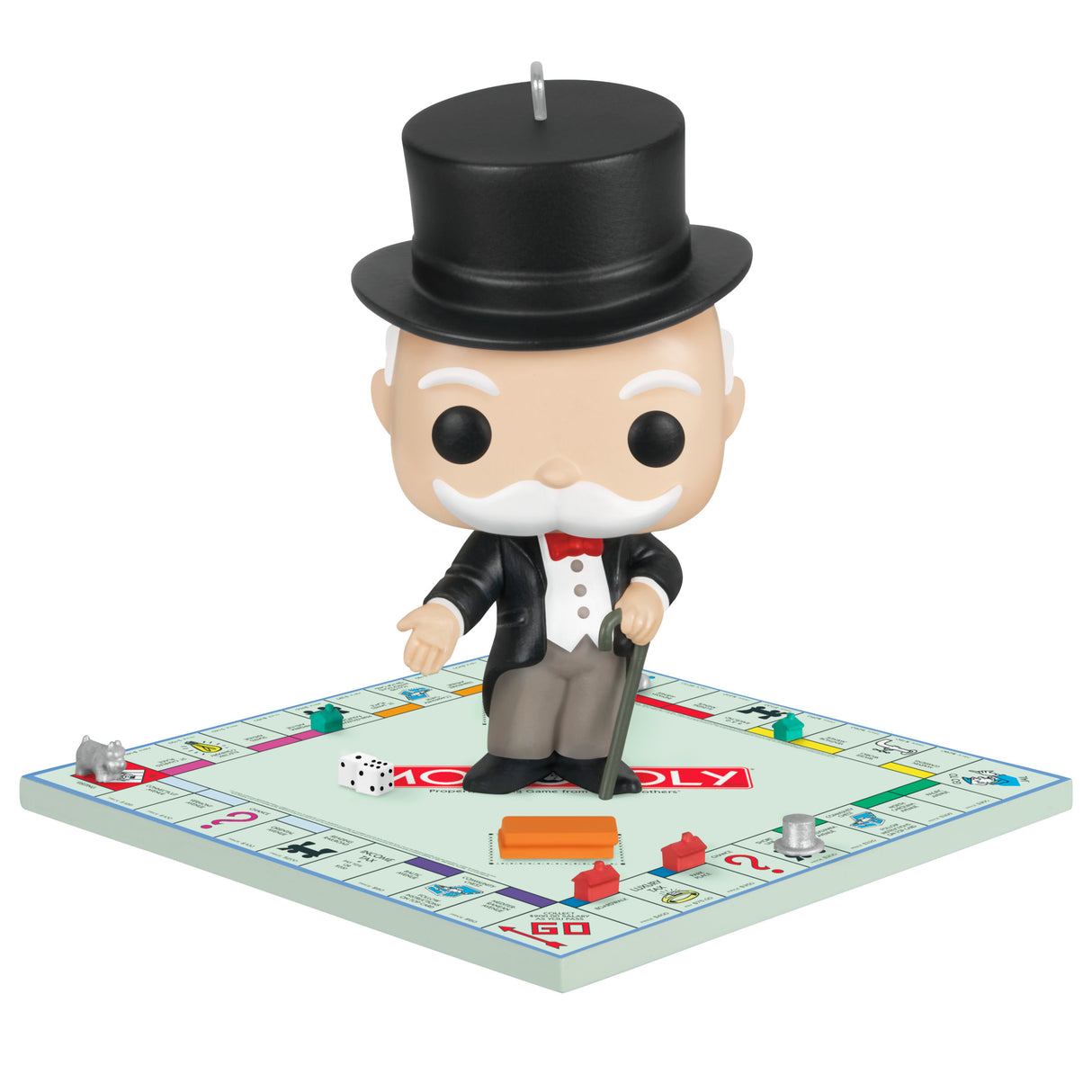 Keepsake Christmas Ornament 2024, Monopoly Mr. Monopoly Funko POP!, Family Gifts