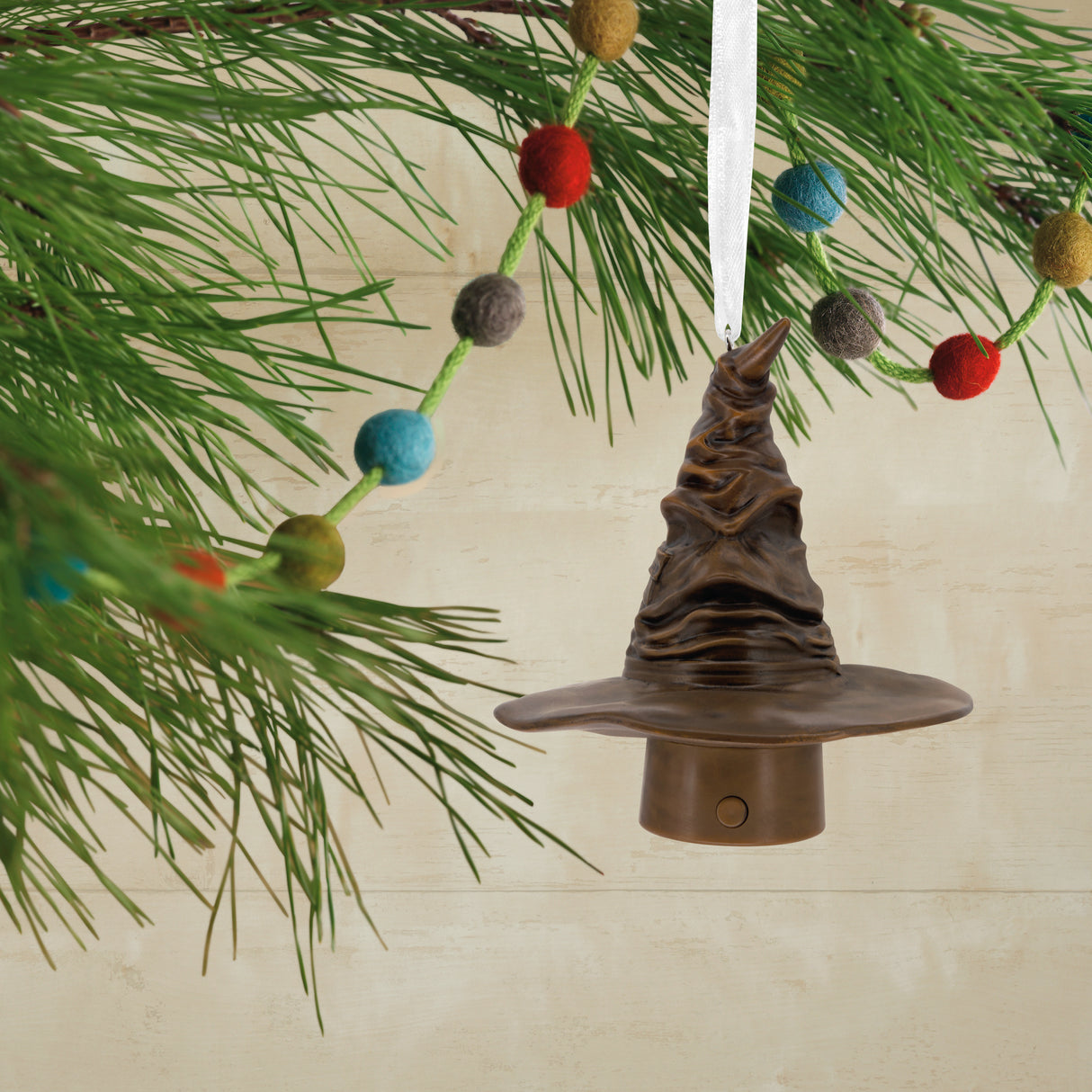 Harry Potter Sorting Hat Christmas Ornament With Light