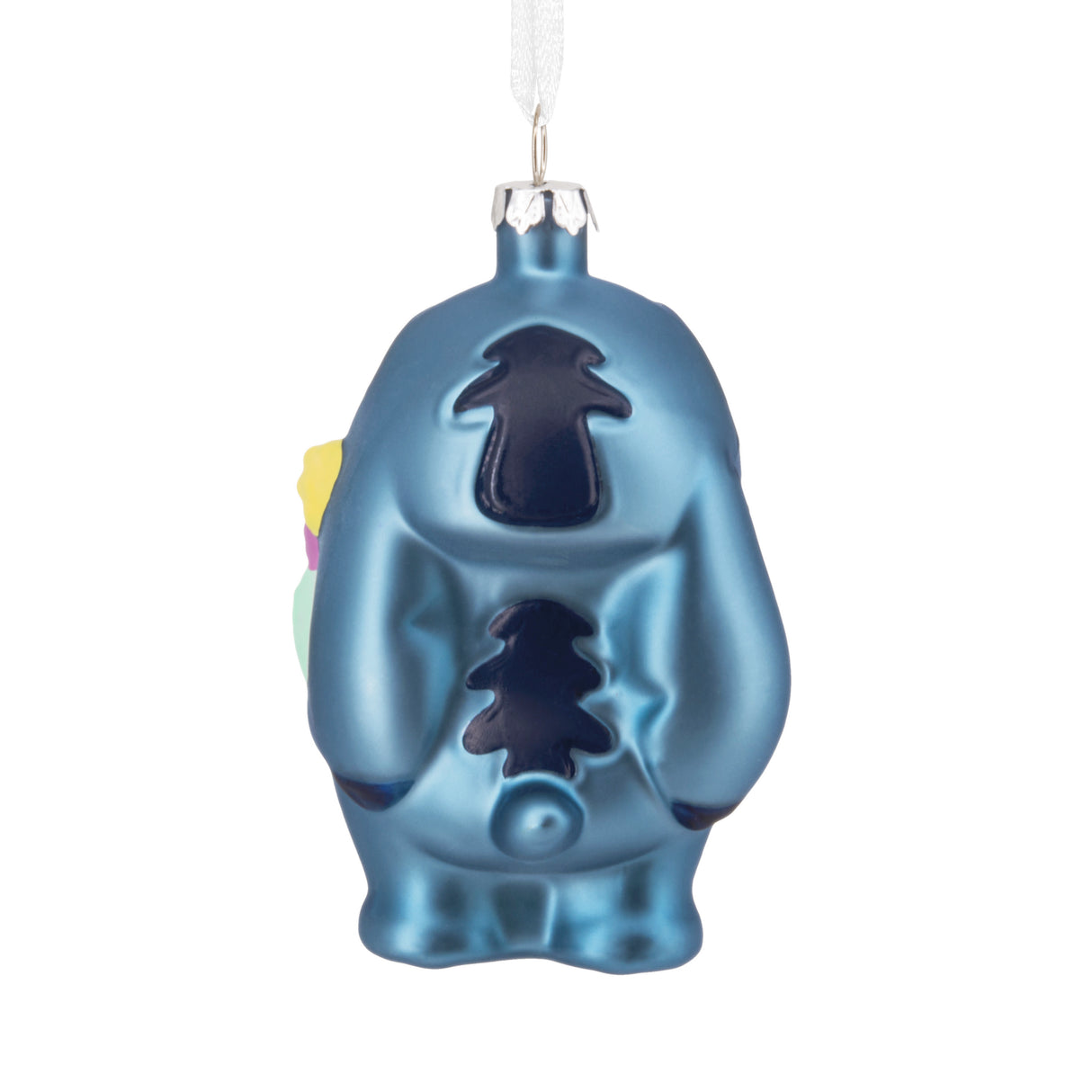 Hallmark Christmas Ornament (Disney Stitch With Scrump, Glass)